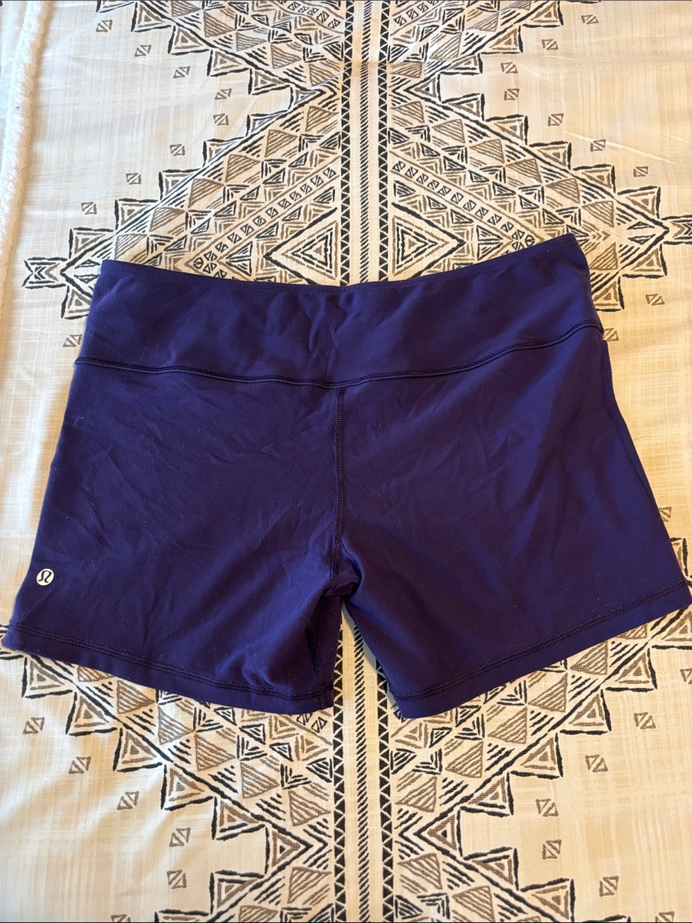 lululemon athletica reversible Purple Bike Shorts